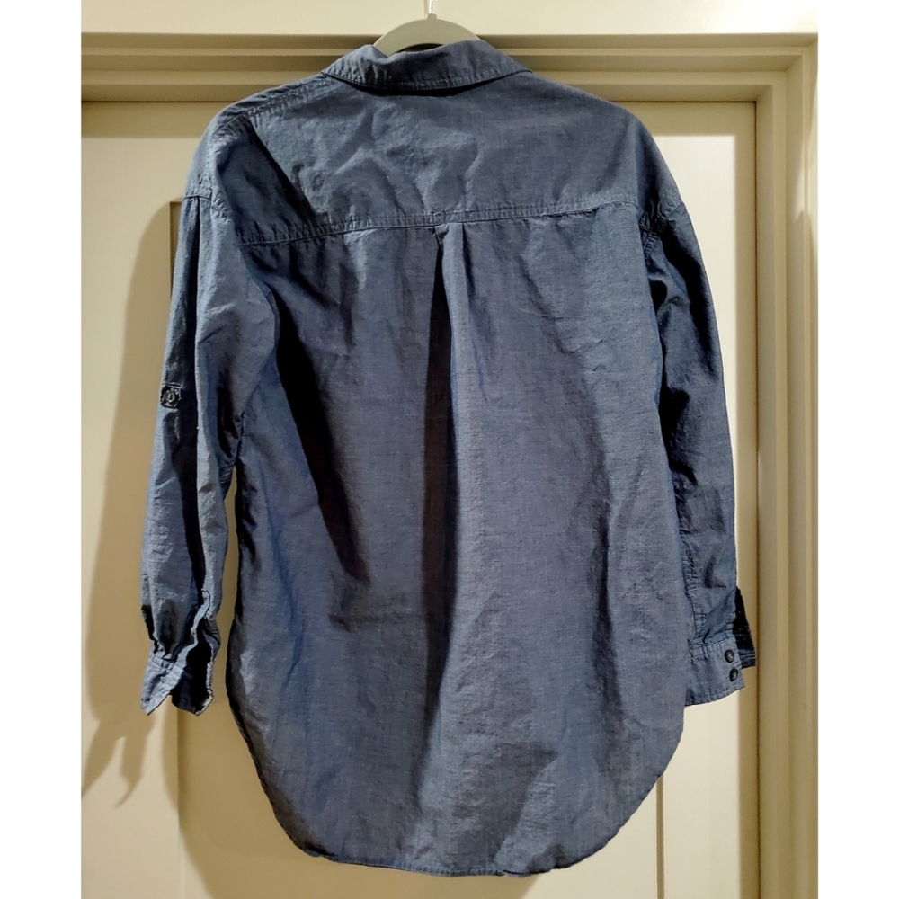 Andrea Jovine Workshop Women's denim button up top size XS - Picture 3 of 7